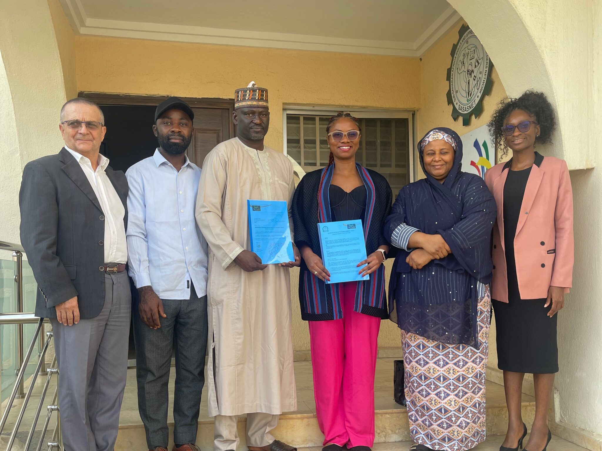 Representatives of NBTE and TTC after MOU signing