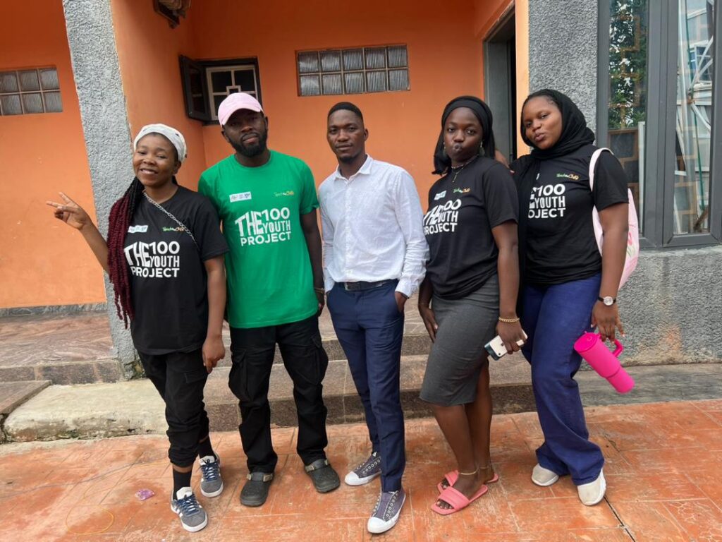 Some youth advocates at Amana International School, Abuja.